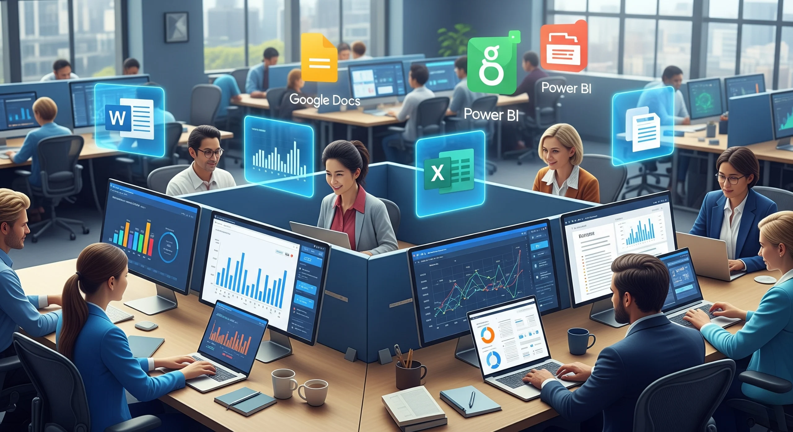 Software Used to Draft a Report
