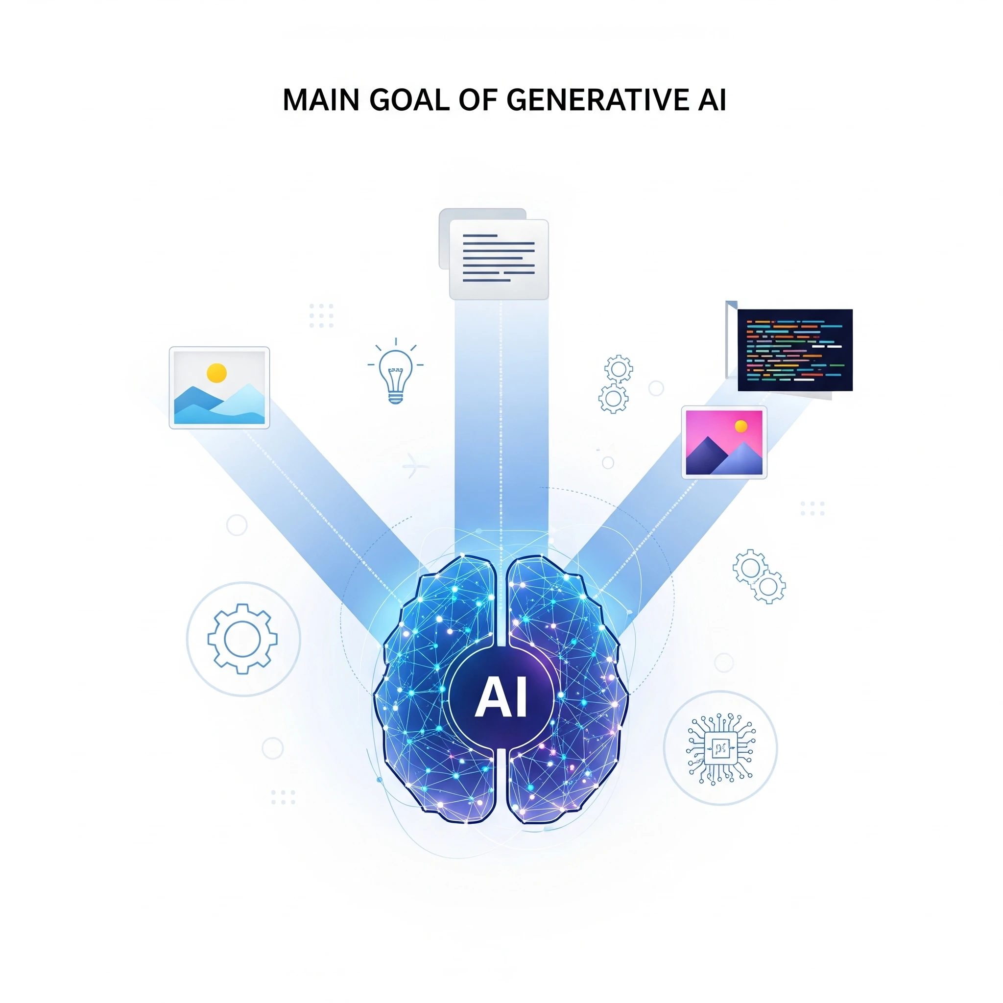 what is the main goal of generative ai